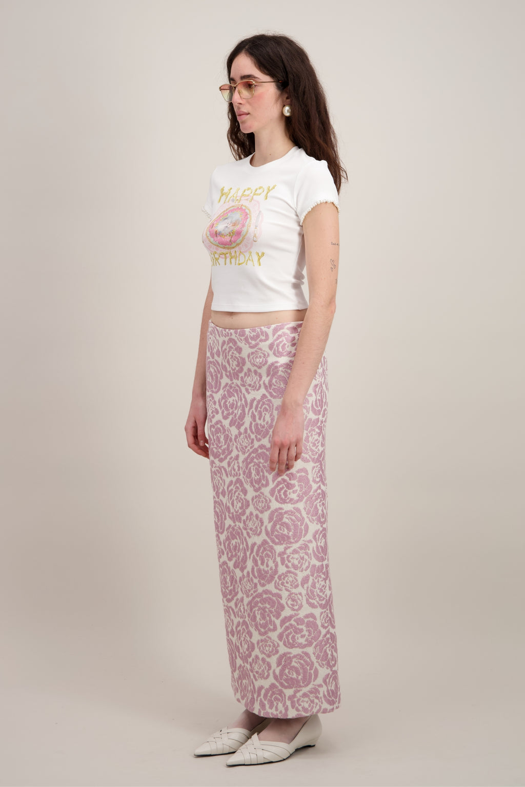 JUPE EN JACQUARD