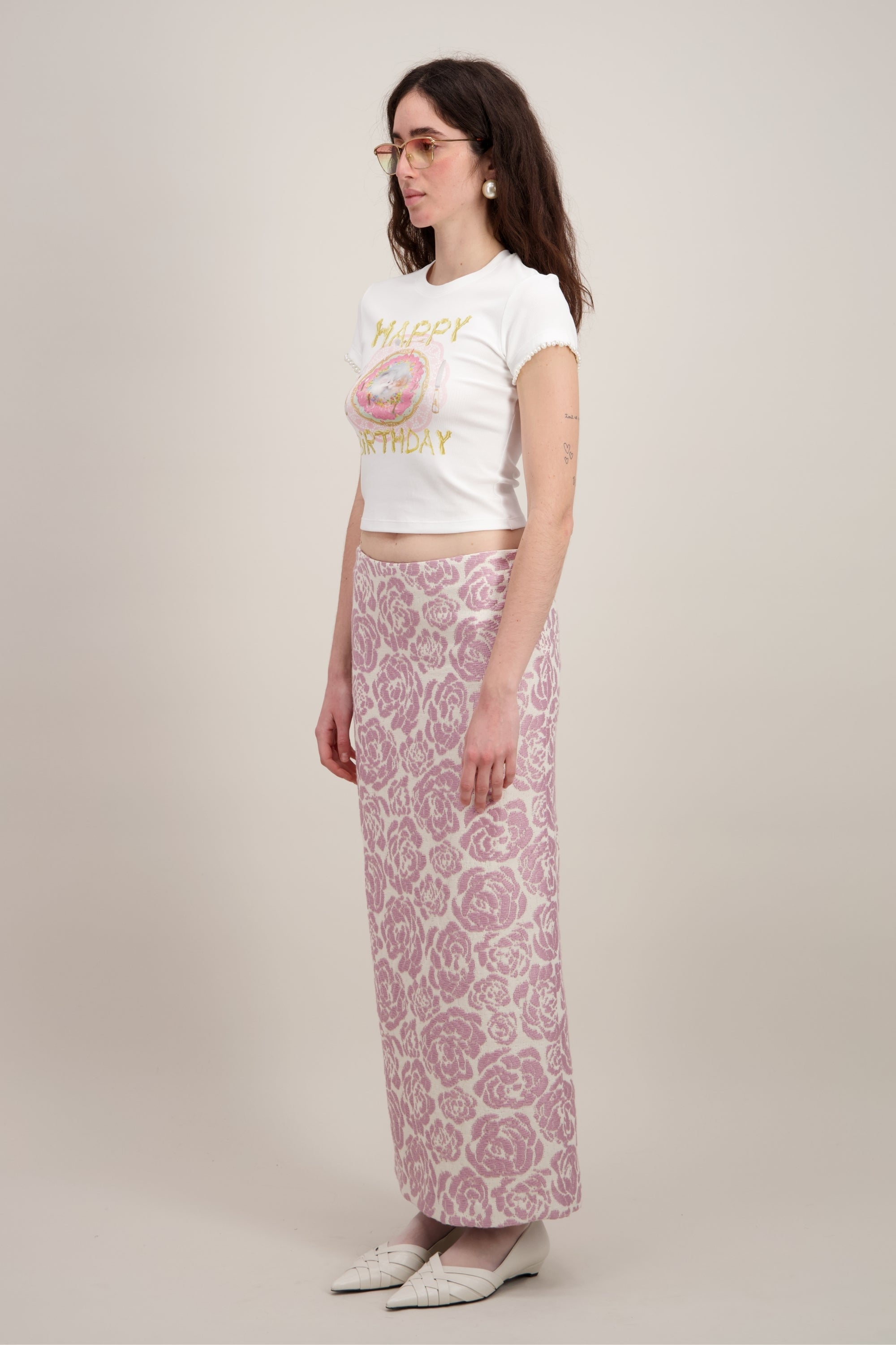 JUPE EN JACQUARD