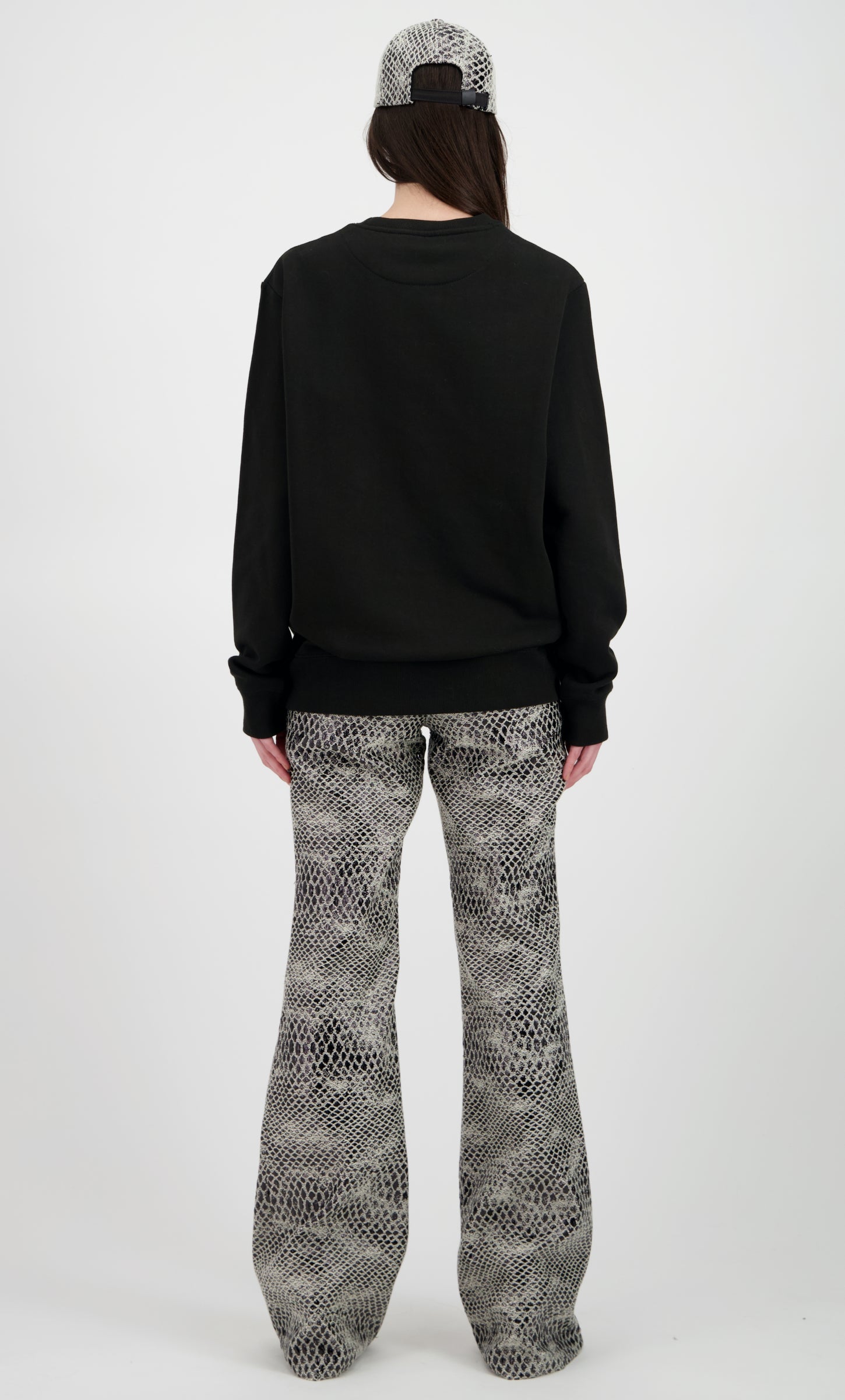 Rhinestone crewneck "f**k cool give me craft"