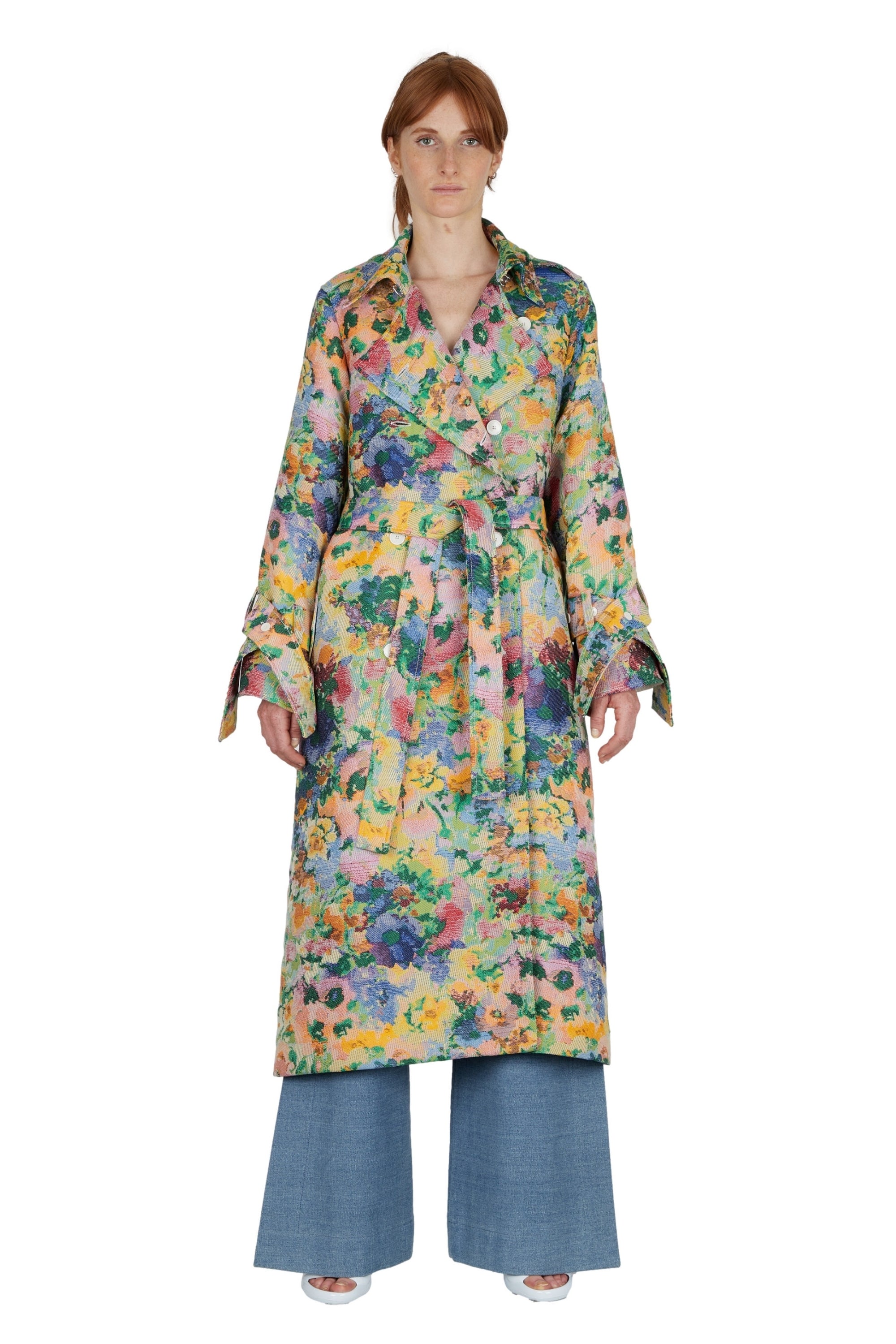 TRENCH LONG CINTRÉ