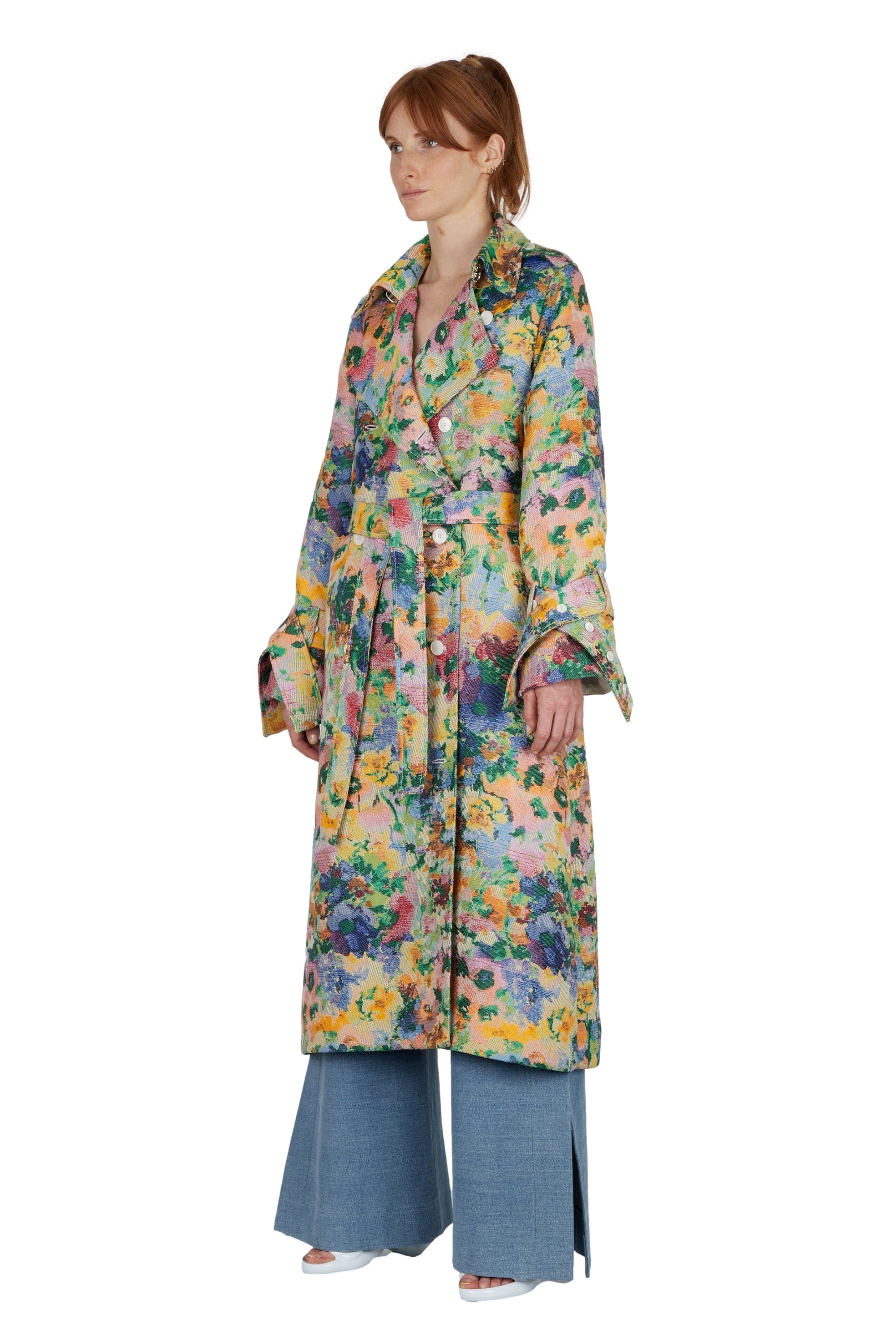 TRENCH LONG CINTRÉ