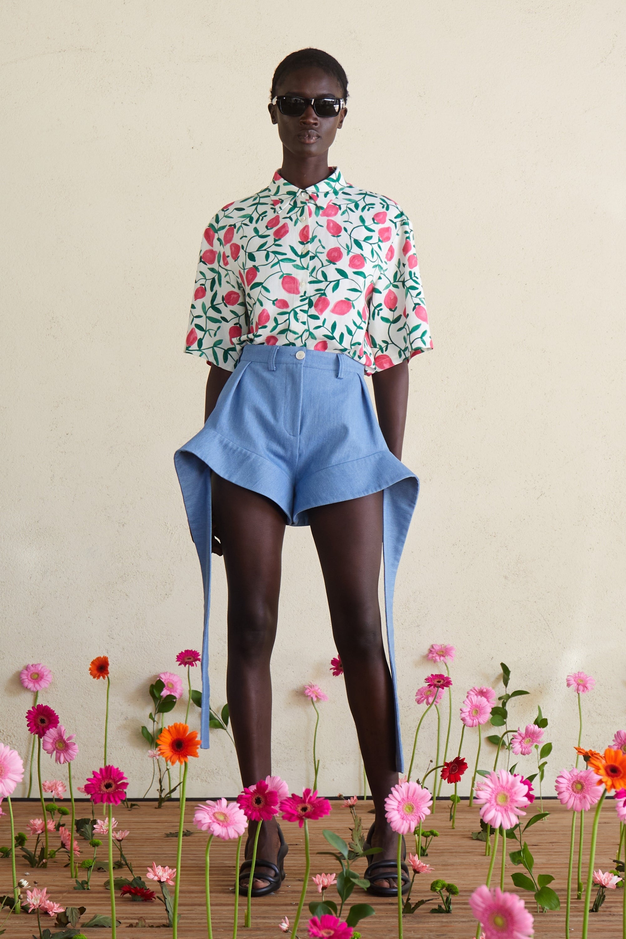 CHEMISE À MANCHES COURTES